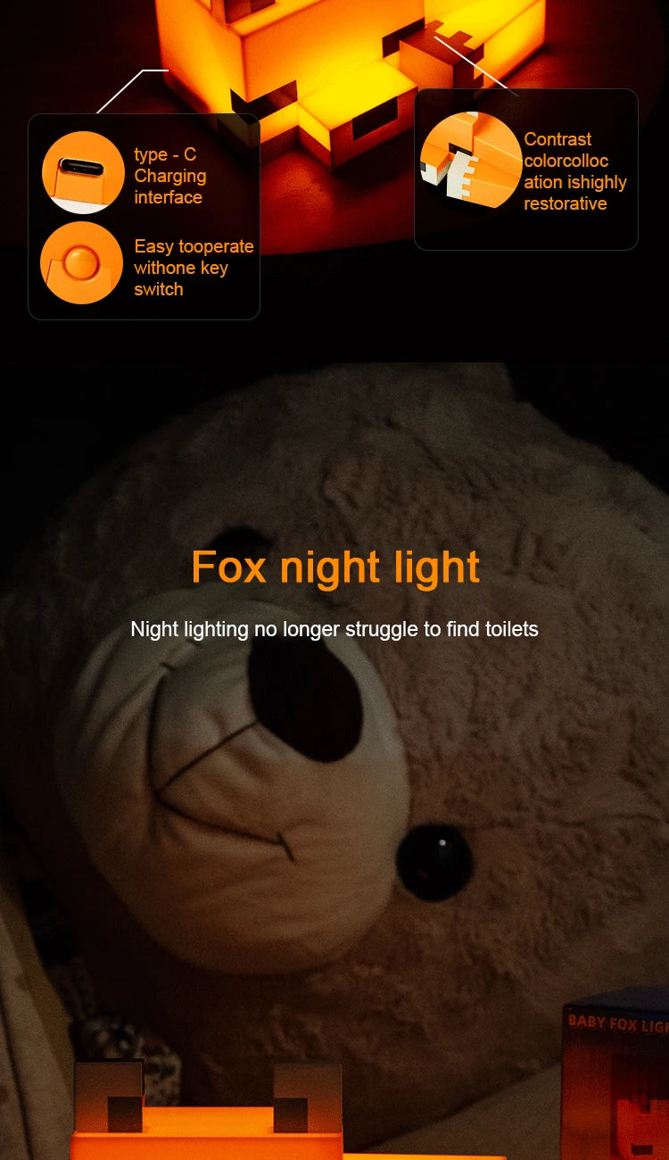 Fox lamp